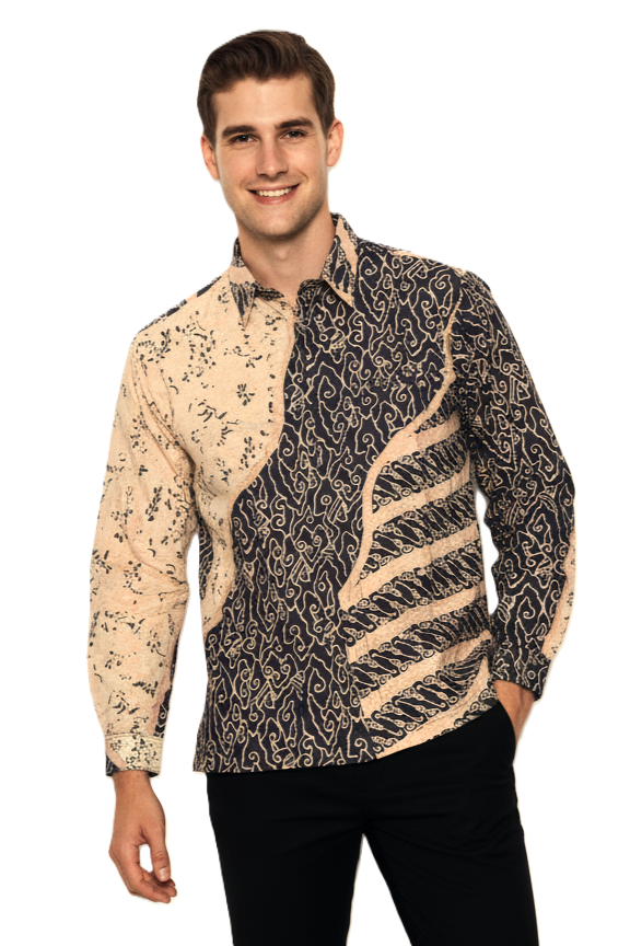 Batik Kebaya Couple Set Naomi - Mahogany 2