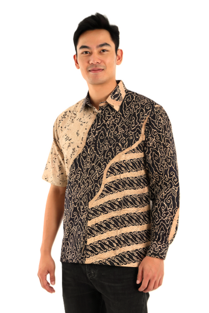 Batik Kebaya Couple Set Naomi - Mahogany 3