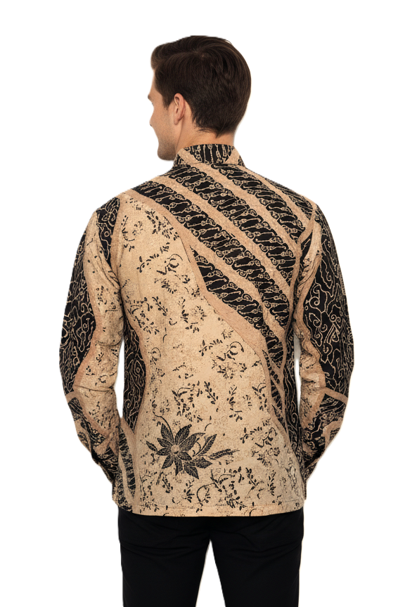 Batik Kebaya Couple Set Naomi - Mahogany 4