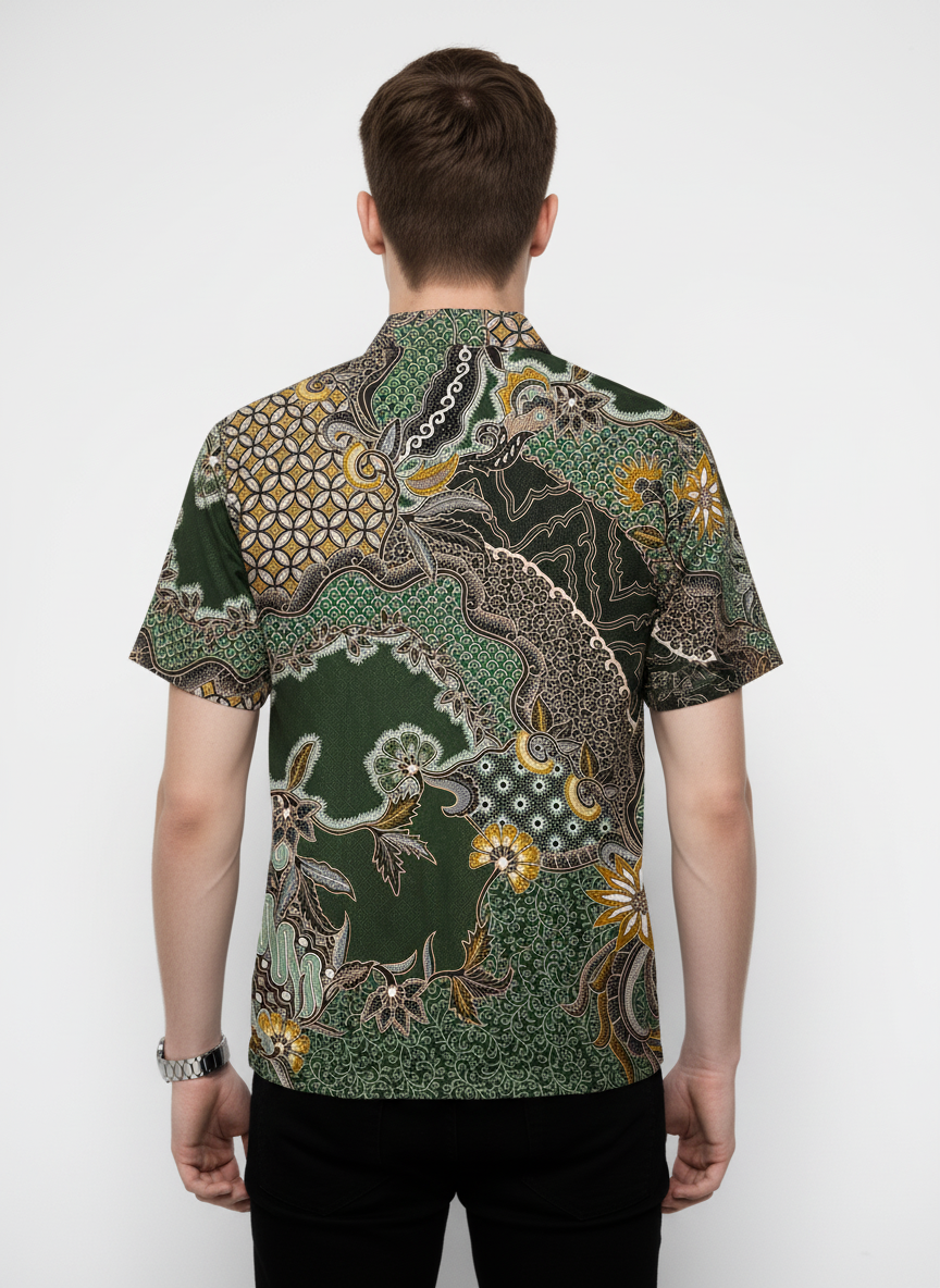 Men's Batik Shirt – Canopy Legacy | Short Sleeves