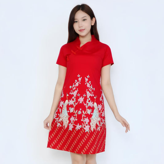 Cheongsam – Crimson Phoenix