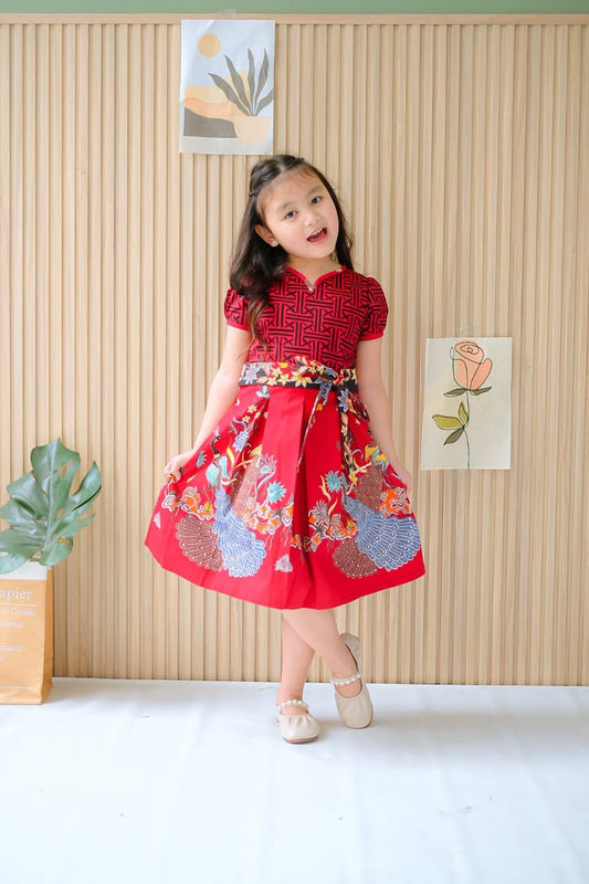 Kid's Batik Dress - Phoenix Prosperity