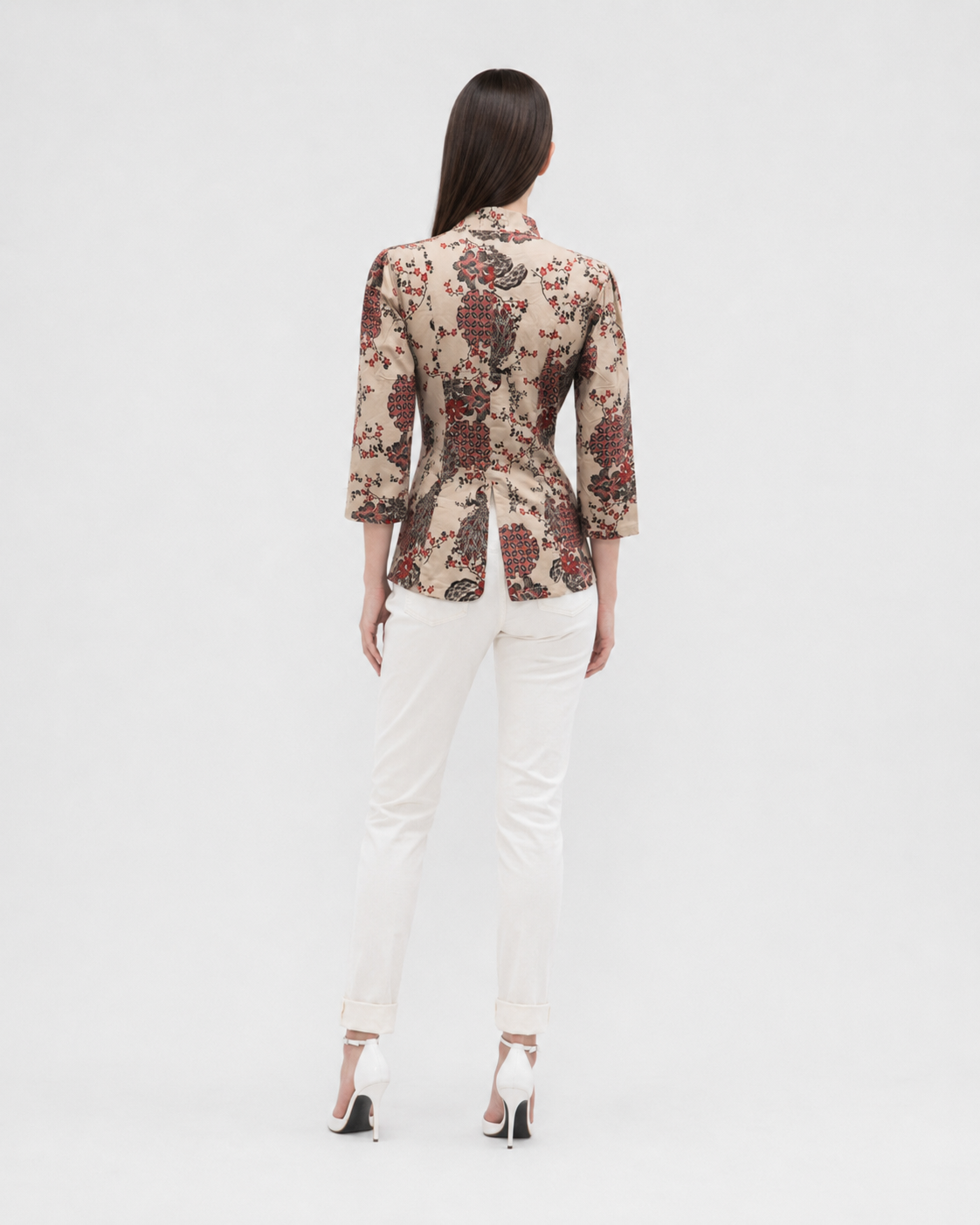 Women’s Batik Tang Suit – Prosperity in Bloom