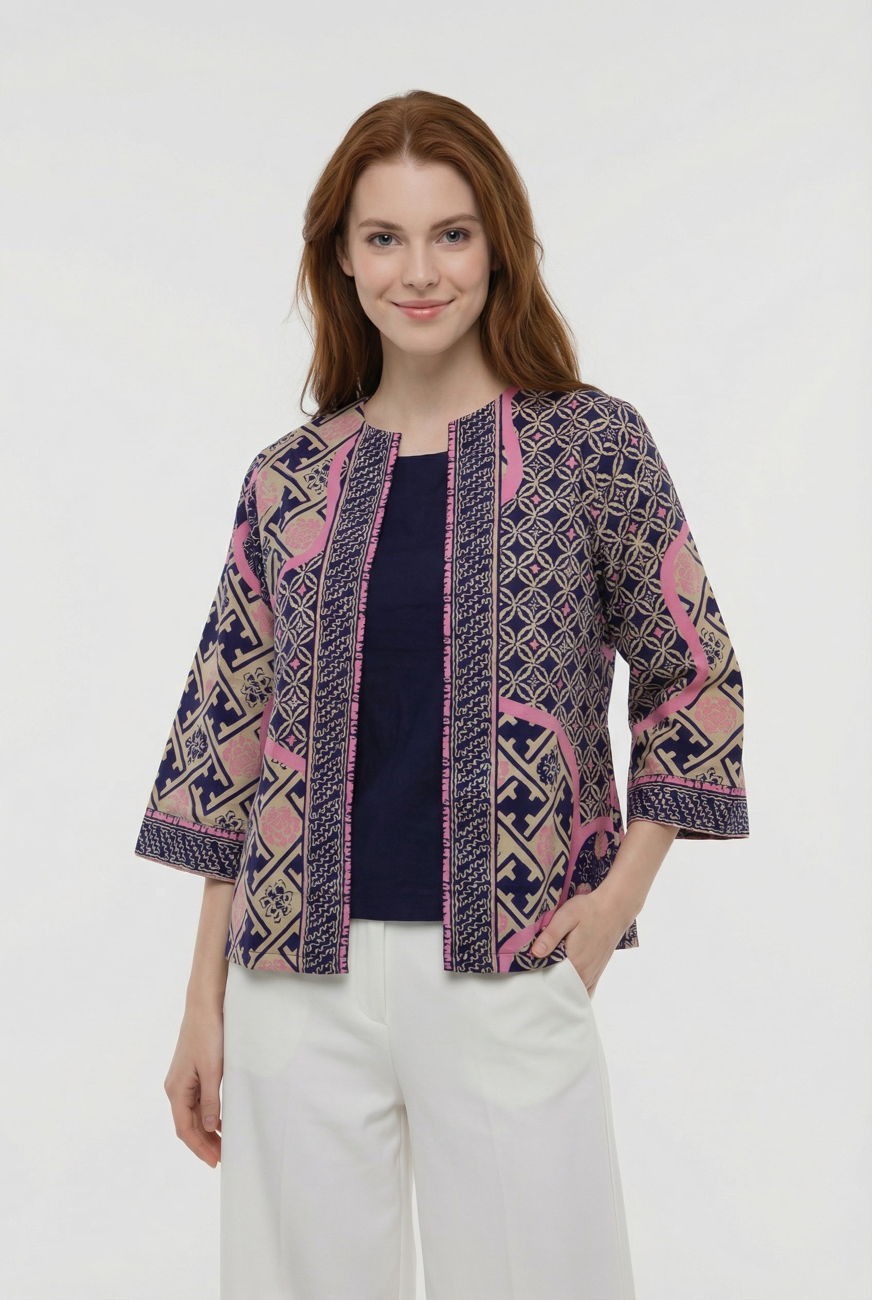 Women's Batik Blouse - Artistic Heritage