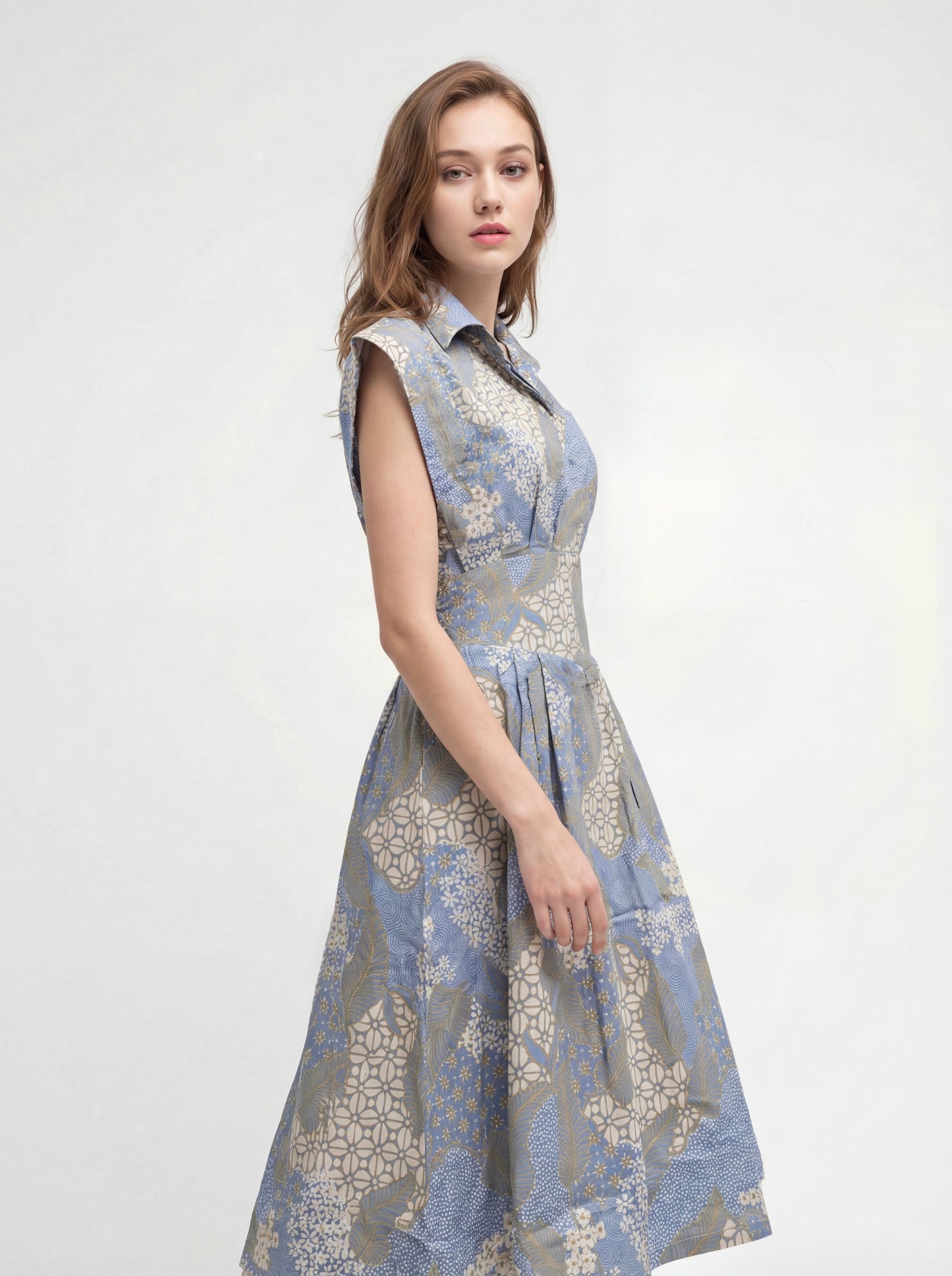 batik formal dress Elegant Nuansa Batik Dress, Batik Dress, Batik, Boho Dress, Bohemian Dress, Ethnic Dress