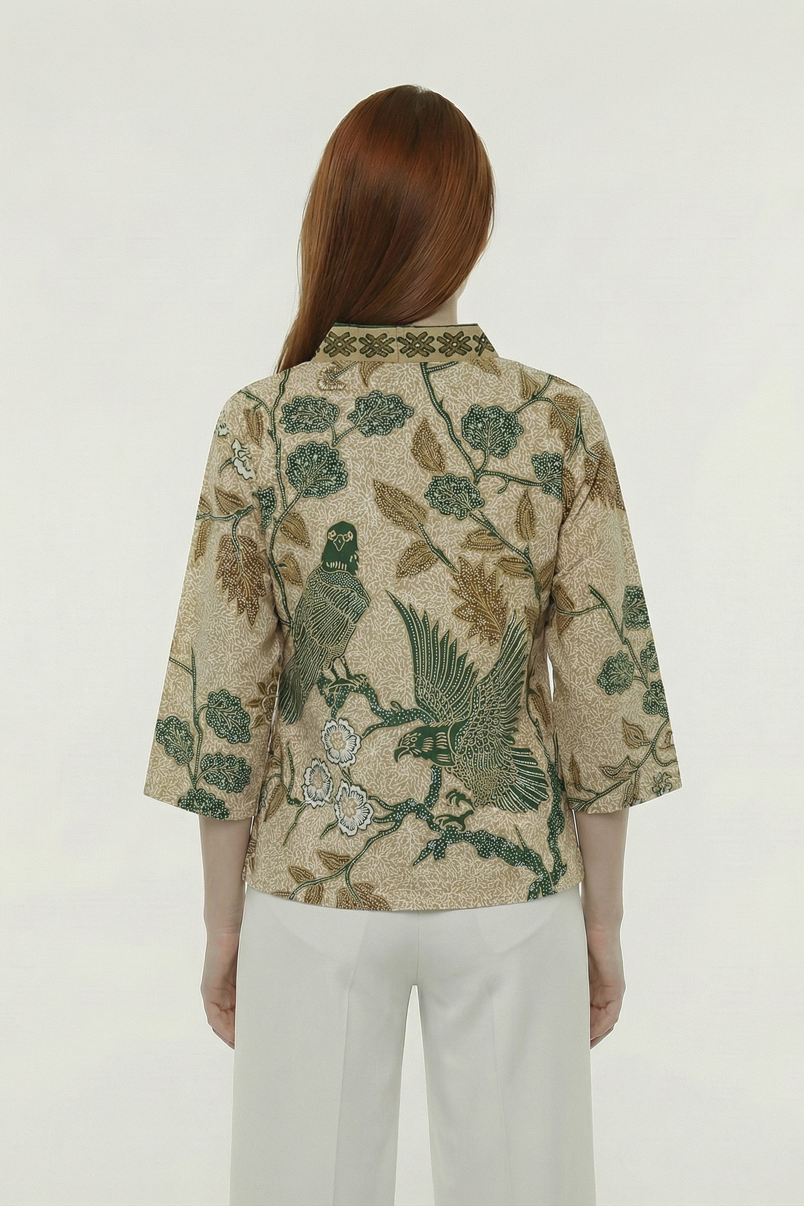 Women's Batik Kimono - Tropical Elegance