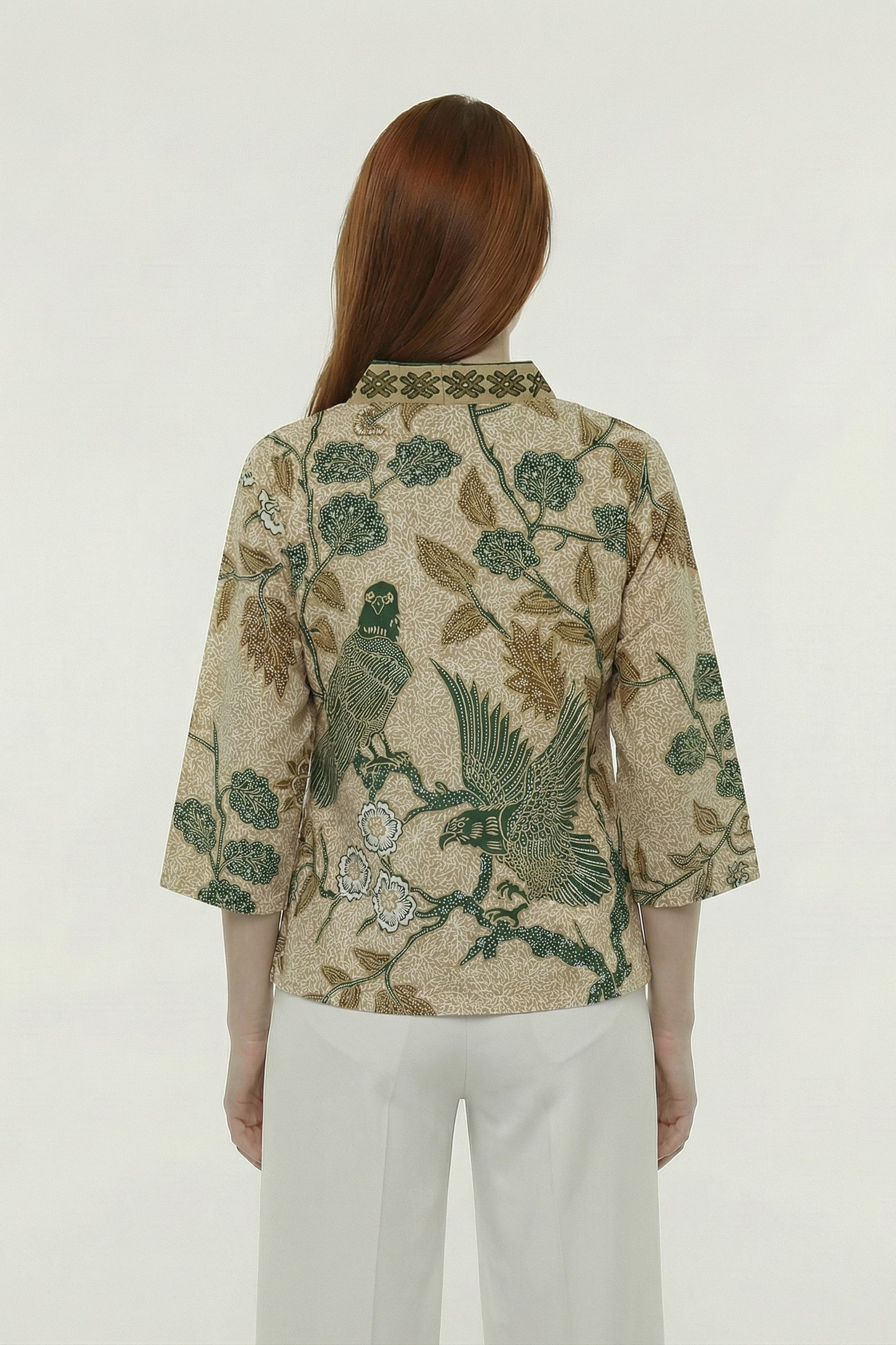 Women's Batik Kimono - Tropical Elegance