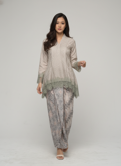 Women's Batik Kebaya Laluna Set Lace - 2
