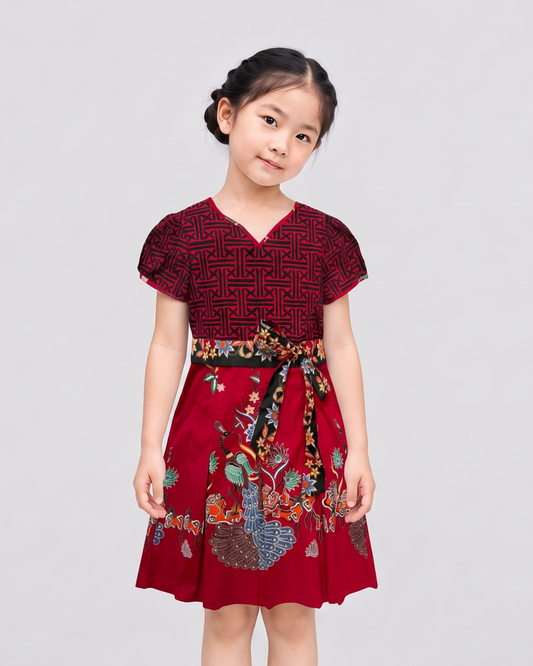 Kid's Batik Dress - Phoenix Prosperity