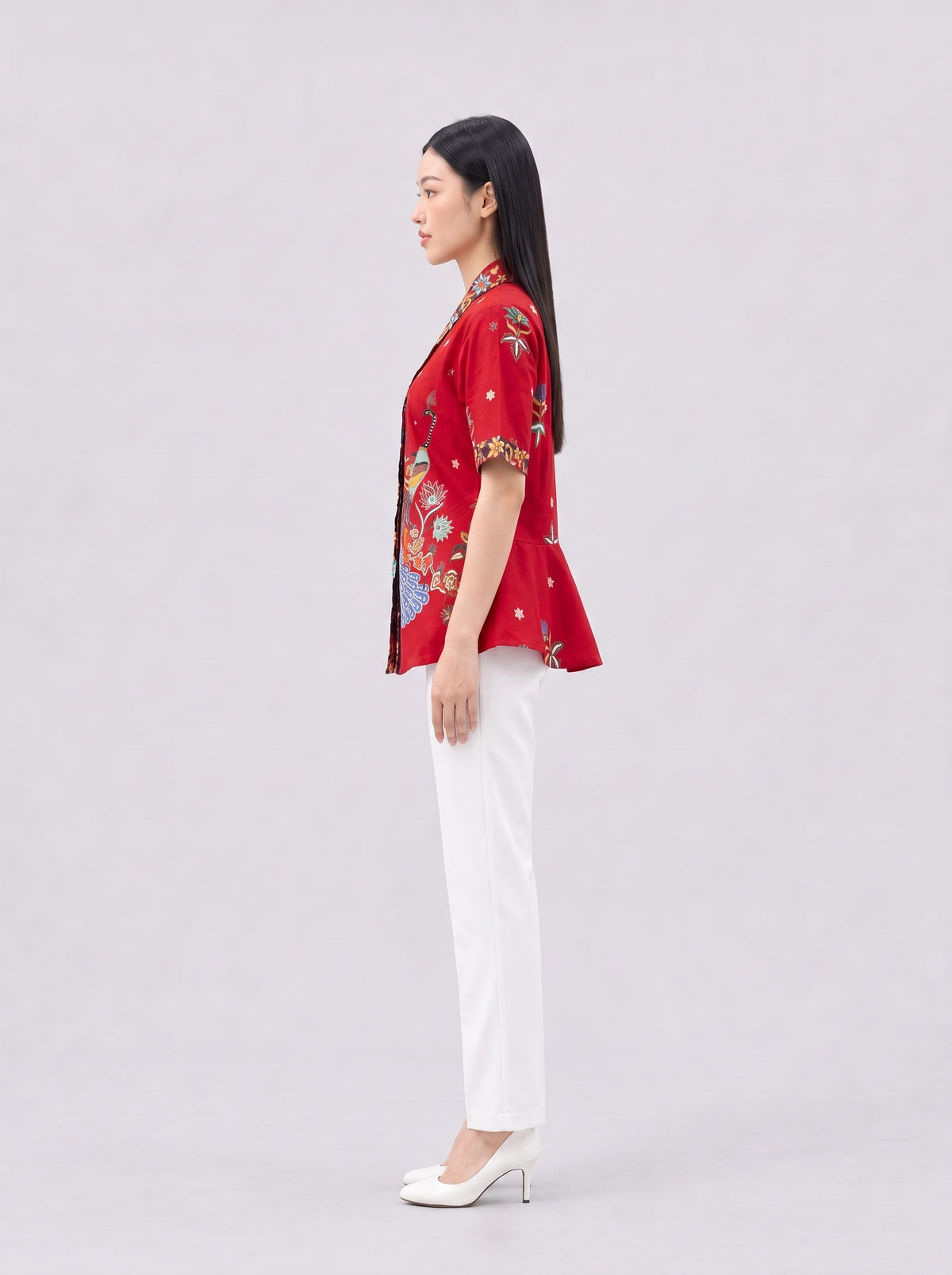 Women's Kebaya Blouse - Phoenix Prosperity