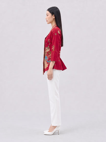 Women's Batik Kebaya - Phoenix Prosperity