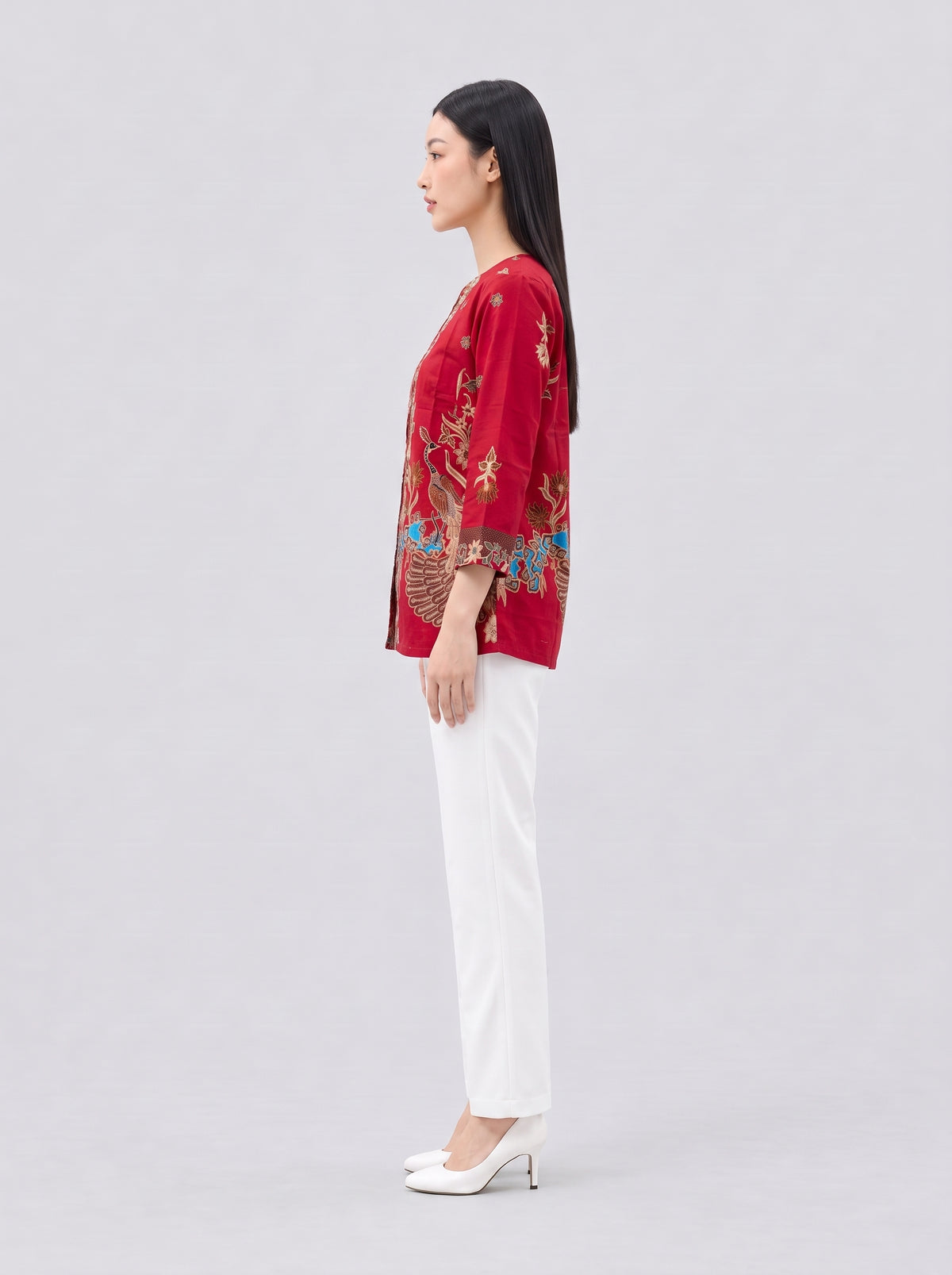 Women's Batik Blouse - Phoenix Prosperity