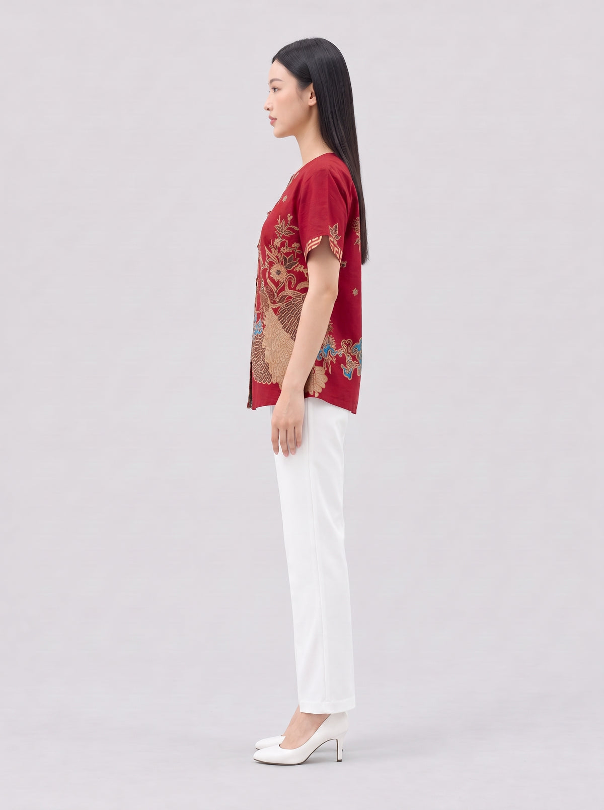 Women's Batik Tang Suit - Phoenix Prosperity