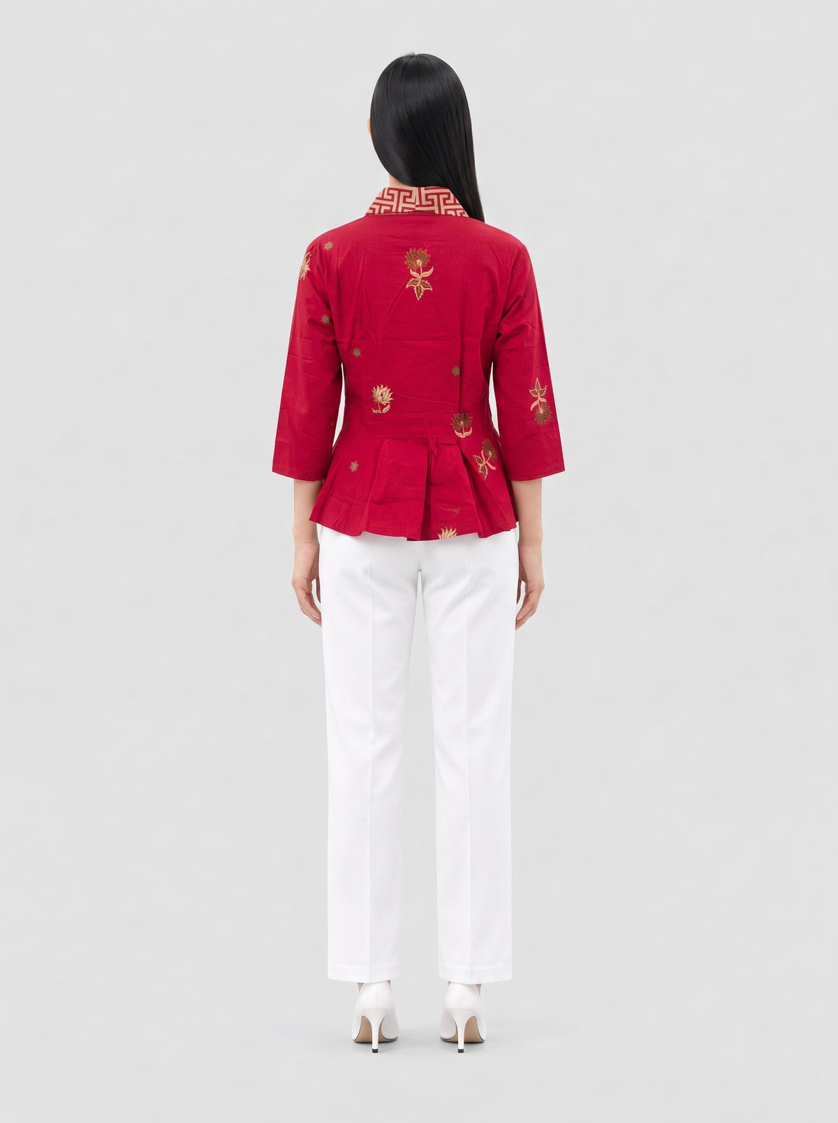 Women's Batik Kebaya - Phoenix Prosperity