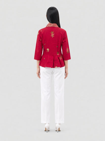 Women's Batik Kebaya - Phoenix Prosperity