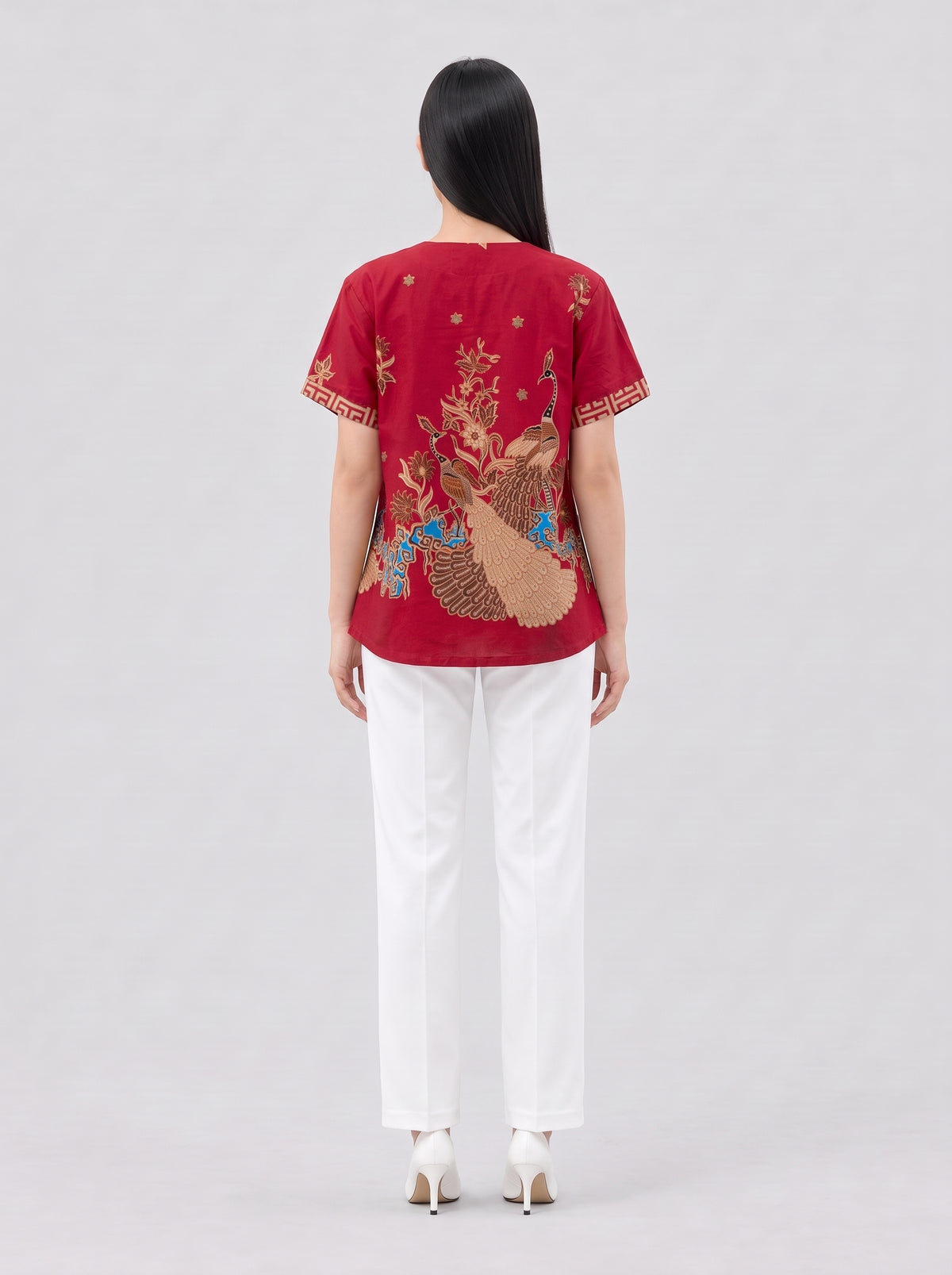 Women's Batik Tang Suit - Phoenix Prosperity