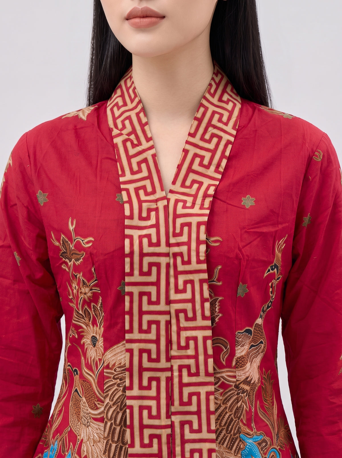 Women's Batik Kebaya - Phoenix Prosperity