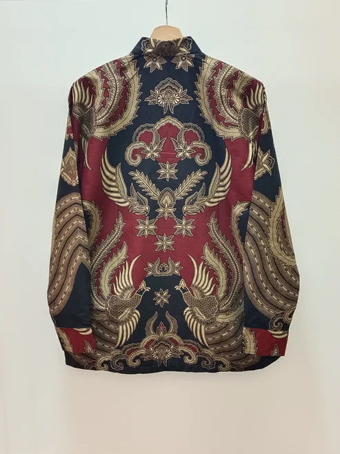 Men's Batik Shirt - Majestic | Long Sleeves