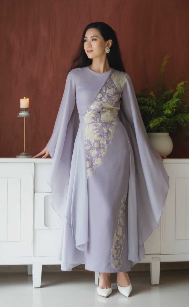 Women's Fusion Batik Dress - Iris Royale - video