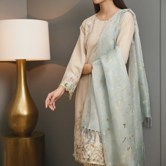 Women's Fusion Batik Kurung Set - Heritage Bloom - video