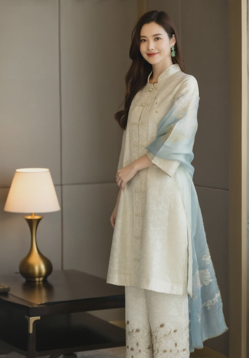 Women's Fusion Batik Cheongsam Set - Eastern Empress - video