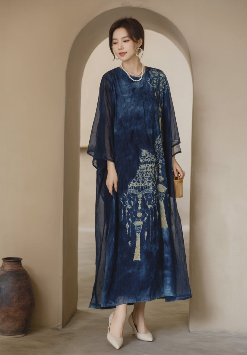 Women's Fusion Batik Dress - Chandara - video