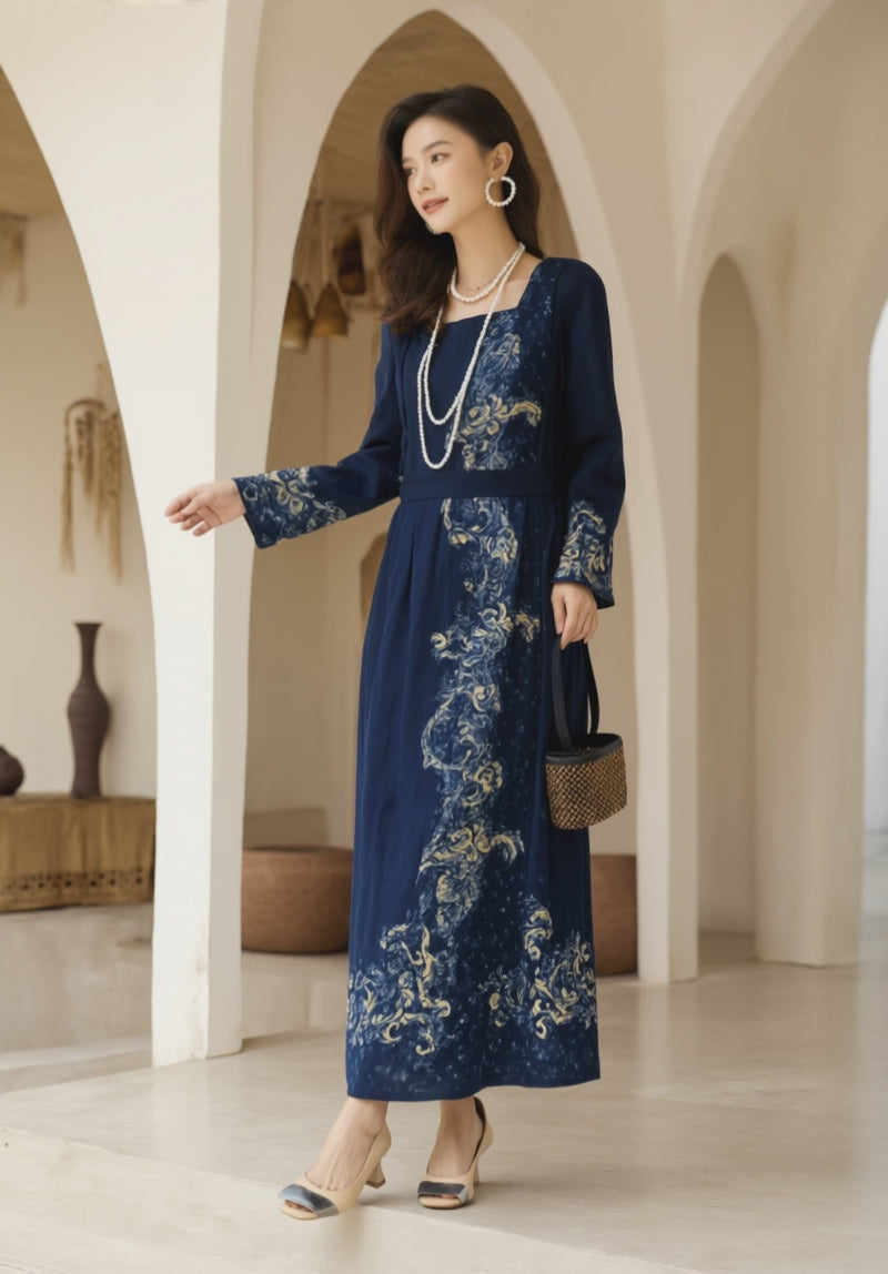 Women's Fusion Batik Dress - Moonwash - video